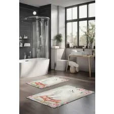  L'essential Maison Fürdőszobaszőnyeg Garnitúra (2 Darab) Többszínű CT-5258 lakástextília