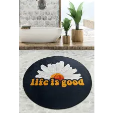  L'essential Maison Fürdőszobaszőnyeg Többszínű Life Is Good Djt (100 cm) lakástextília