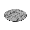  L'essential Maison fürdőszobaszőnyeg többszínű márvány mintás (100 cm) - fehér