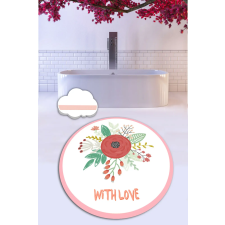  L'essential Maison Fürdőszobaszőnyeg, többszínű, With Love mintával (200 cm) lakástextília