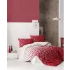 L'essential Maison Ranforce Egyszemélyes Paplanhuzat Garnitúra Piros Fehér Puanline - Piros