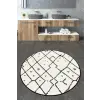  L'essential Maison Többszínű Dalmata Kör Fürdőszőnyeg Djt 160