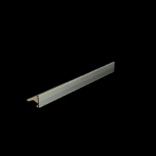L alakú natúr alumínium élvédő , 250cm x 20mm szögletes csempe élzáró profil élvédő, sín, szegélyelem