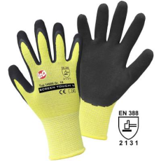 L+D Griffy SCREEN TOUCH L 14906-7 Nylon Munkakesztyű Méret (kesztyű): 7, S EN 388 CAT II 1 pár (14906-7)