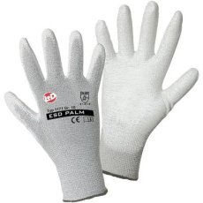 L+D worky ESD Nylon/Carbon-PU 1171-10 Nylon Munkakesztyű Méret (kesztyű): 10, XL EN 388:2016 CAT II 1 pár (1171-10)