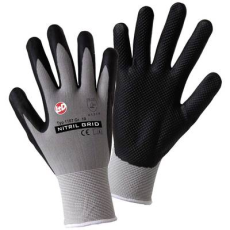 L+D worky NITRIL GRID 1167-10 Nylon Munkakesztyű Méret (kesztyű): 10, XL EN 388:2016 CAT II 1 pár (1167-10)