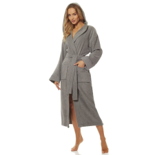 L&L Morgan női fürdőköpeny, szürke 3XL női köntös