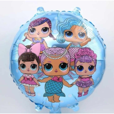 L.O.L. figurás fólia lufi-45cm party kellék