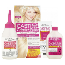 L’Oréal L ORÉAL Casting Créme Gloss Hajfesték 1021 Világos Gyöngyszőke/Kókuszos Habcsók hajfesték, színező
