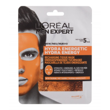 L´Oréal Paris Men Expert Hydra Energetic arcpakolás 1 db férfiaknak arcpakolás, arcmaszk