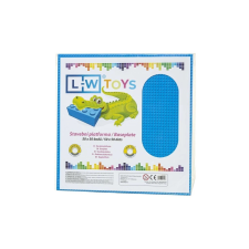 L-W Toys LW Toys kompatibilis építőjáték tábla / alap 50x50 kék barkácsolás, építés