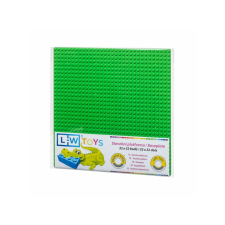 L-W Toys LW Toys tábla / alap 32x32 világoszöld (LEGO kompatibilis) barkácsolás, építés