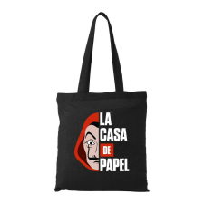 La casa de papel - Bevásárló táska fekete ajándéktárgy