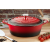 La Cuisine La Cuisine Red öntöttvas ovális lábas fedővel 29 cm-es (432022)