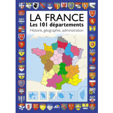 La France - Les 101 départements – collegium idegen nyelvű könyv