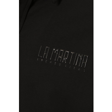 LA MARTINA Férfi póló La Martina ZMP021 XL INTL Fekete