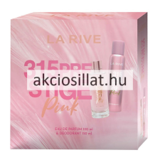 La Rive 315 Prestige Pink ajándékcsomag (EDP + Dezodor) kozmetikai ajándékcsomag