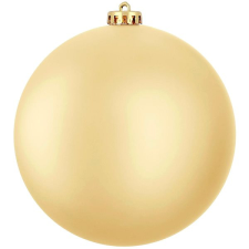 LAALU dísz - aranyozott matt gömb, 15 cm karácsonyfadísz