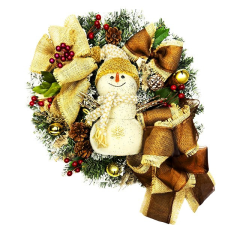 LAALU karácsonyi - Hóember, 45 cm karácsonyi dekoráció