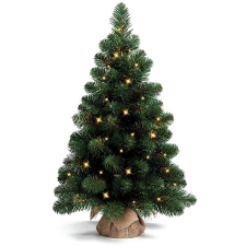 LAALU Narnia karácsonyfa cserépben 75 cm-es LED világítással műfenyő