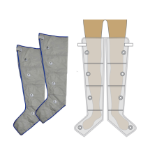  Láb mandzsettapár M méret 4 légkamrás PQ-1000-hez gyógyászati segédeszköz