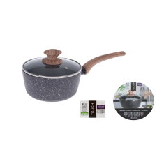  Lábas Nyeles Teflonos+Üvegfedő 1.8 Literes 18cm 170507060 edény