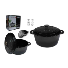  Lábas Öntvény Zománcozott Marble Grey 4.8 Literes Fedővel edény