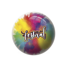  Labda 23 cm - Fesztivál szivárvány játéklabda