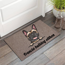  Lábtörlő - Francia Bulldog otthon beltéri lábtörlő lakástextília