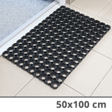 Lábtörlő gumiszőnyeg (50x100 cm) rácsos lakástextília