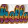  Lábtörlő hello felirattal