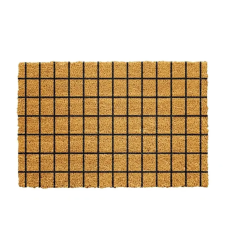  Lábtörlő rács mintás kókuszrost 40x60 cm lakástextília