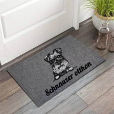  Lábtörlő - Schnauzer otthon beltéri lábtörlő lakástextília