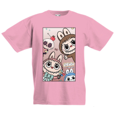  Labubu - Cuki banda közeleg gyerek póló gyerek póló