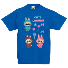  Labubu - Cute labubu mini figurák gyerek póló gyerek póló