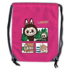  Labubu - Erdei túra képregény tornazsák tornazsák