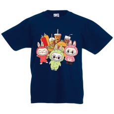  Labubu - Gyorskajás banda gyerek póló