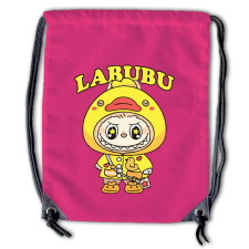  Labubu - Sárga esőkabátos tornazsák tornazsák