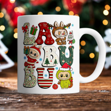  Labubus bögre - Karácsonyi labubu bögrék, csészék