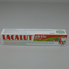  Lacalut aktiv fogkrém herbal 75 ml fogkrém
