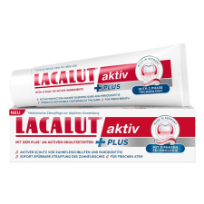 Lacalut aktiv fogkrém plus 75 ml fogkrém