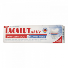 Lacalut Aktiv Gum Protection & Gentle White fogkrém 75 ml fogkrém