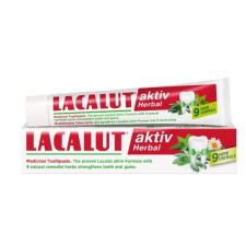 Lacalut aktiv Herbal fogkrém 75 ml fogkrém