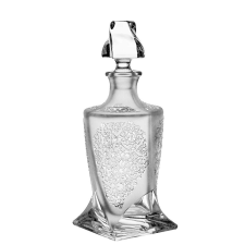 Lace * Kristály Whiskys üveg 770 ml (Cs19156) tányér és evőeszköz