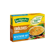 Lacikonyha erőleves kocka sócsökkentett - 60g alapvető élelmiszer