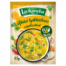 Lacikonyha Újházi tyúkhúsleves csigatésztával 65 g alapvető élelmiszer