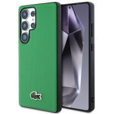 Lacoste Iconic Petit Pique Woven Logo Samsung Galaxy S25 Ultra MagSafe tok, zöld tok és táska