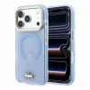 Lacoste IML Shockproof Petit Pique Gold Logo MagSafe tok, Apple iPhone 18 Pro Max - kék