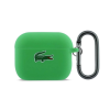 Lacoste Liquid Silicone Croc Logo tok AirPods Pro 3 készülékhez zöld