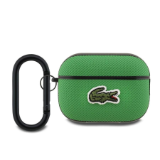 Lacoste Petit Pique Croc Logo Patch tok AirPods Pro 2 készülékhez zöld tok és táska